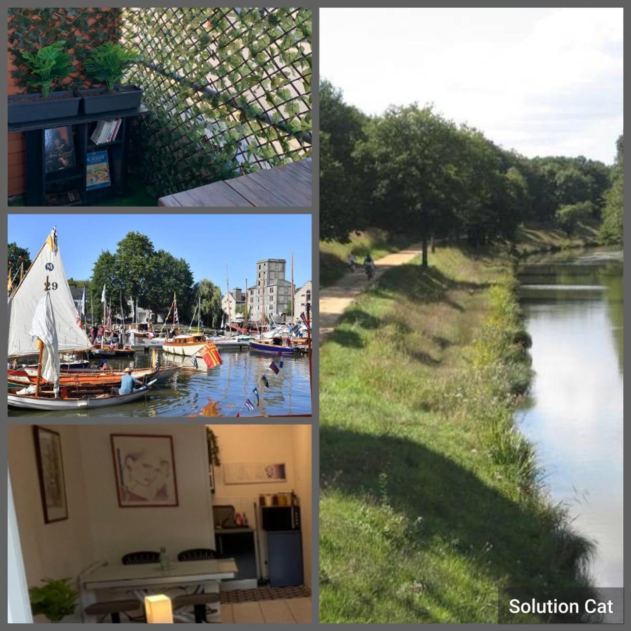 Nort Sur Erdre Centre Apartment ภายนอก รูปภาพ