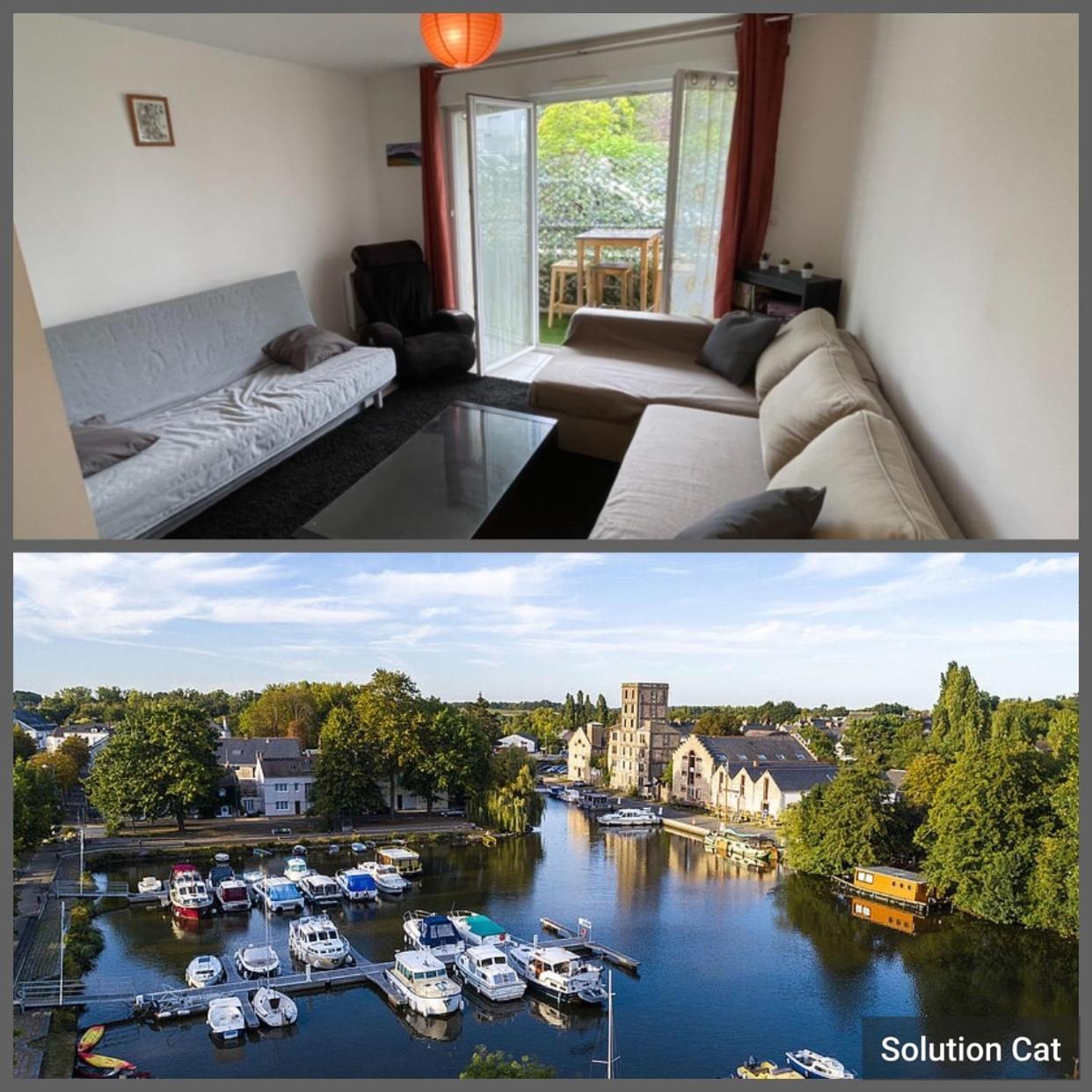 Nort Sur Erdre Centre Apartment ภายนอก รูปภาพ